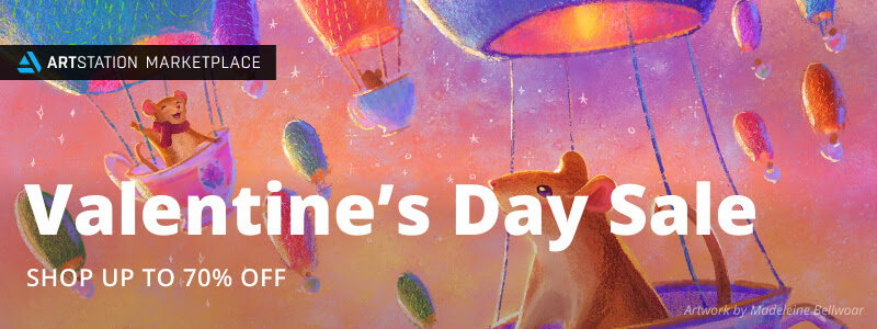 ArtStation-Valentine'sDaySale2022