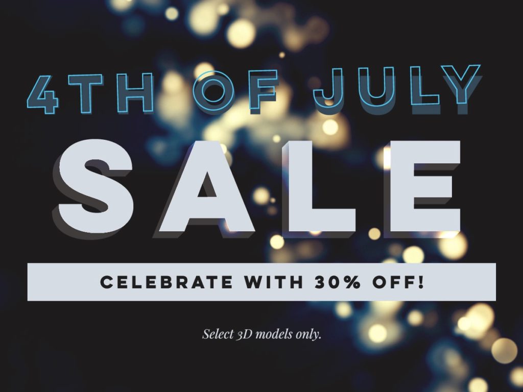 TurboSquid4thofJulySale2019