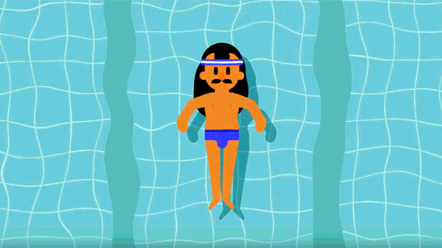 ojisan-swiming-animation