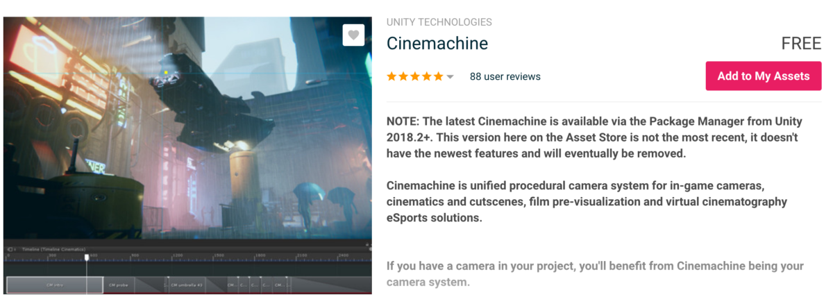 Cinemachine