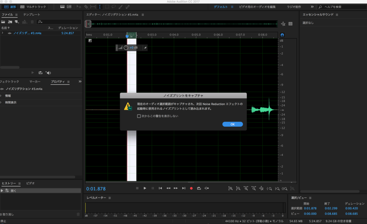 Audition - Noise Reduction 01