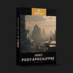 【無料】荒廃した建造物のフリーモデルキット「Post-Apocalypse」がKitbash3Dで配布中！