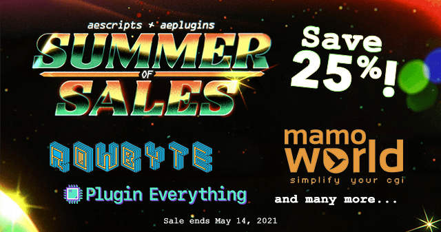 aescripts+aepluginsSummerSale2021Week1