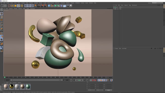 C4D Abstract Art with Deformers_img04