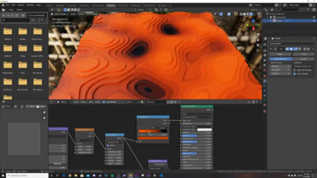 Create Procedural Stepped Landscapes with Nodes!!! (Blender Tutorial)-img03