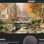 【無料】高解像度のHDRI・テクスチャ ・3Dモデルをダウンロードできる「Poly Haven」