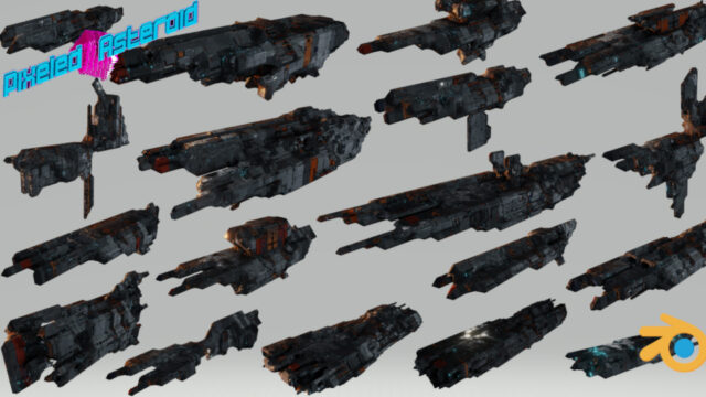 Free Procedural Spaceship Maker-thumbnail